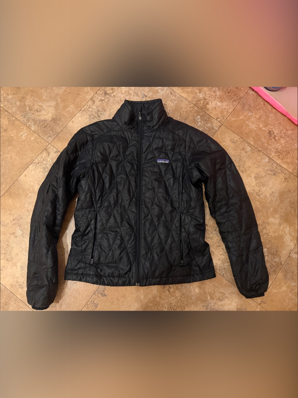 Patagonia Black Quilted Puffer Jacket